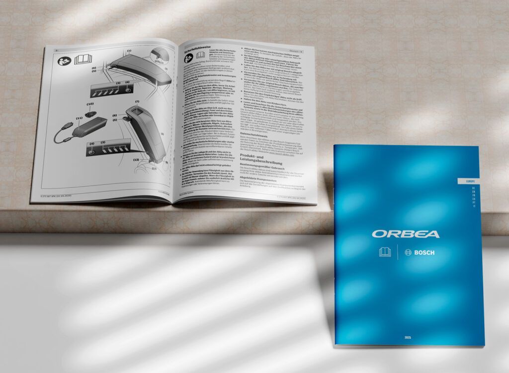 impresion offset de un catalogo para orbea