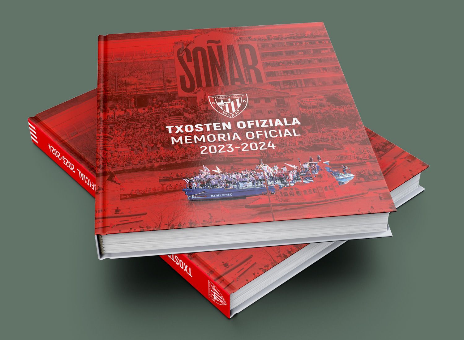 impresion de memoria anual athletic club de bilbao